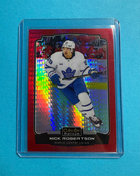 Nick Robertson Red Prizm 118/199