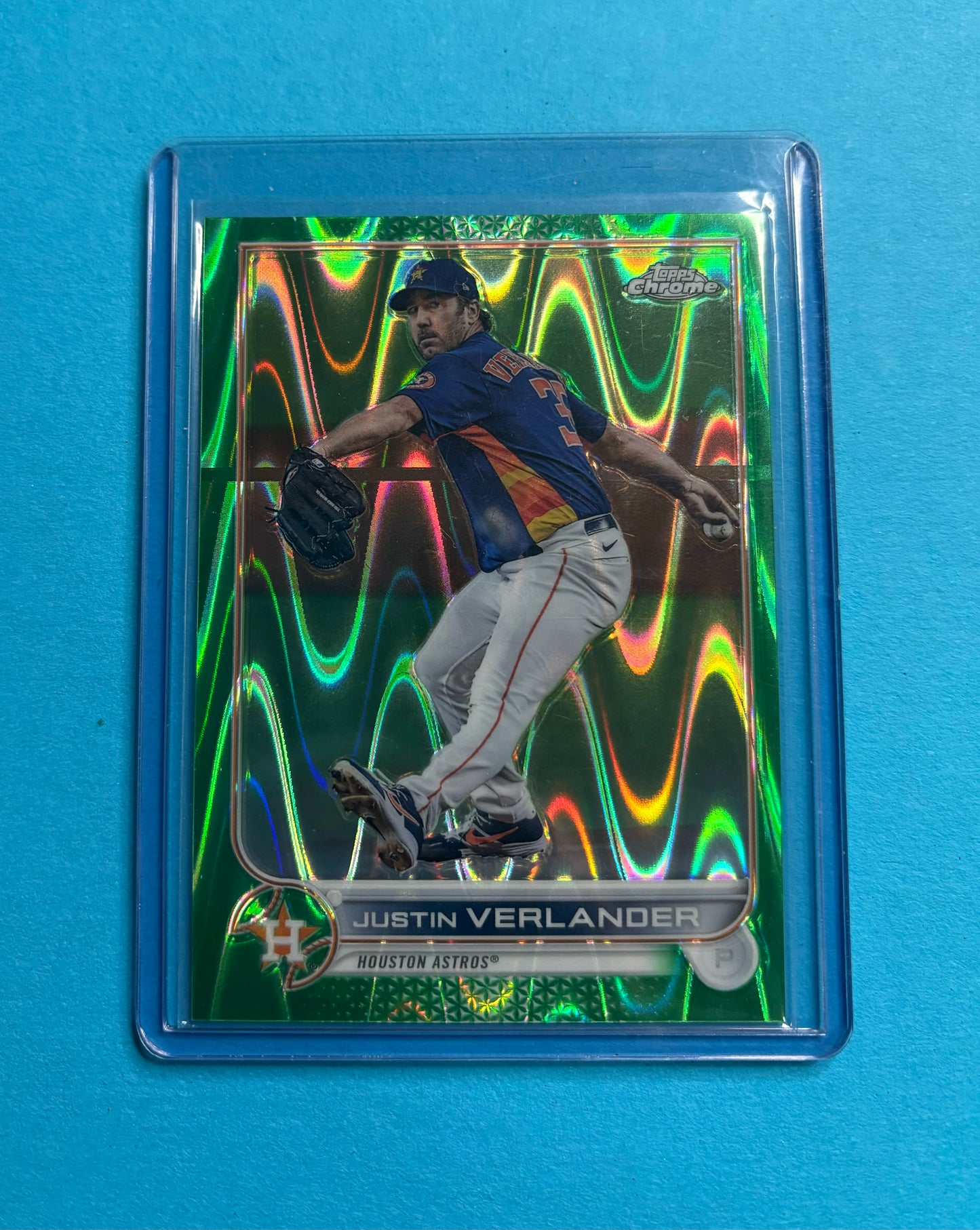 Justin Verlander Green Refractor 23/99