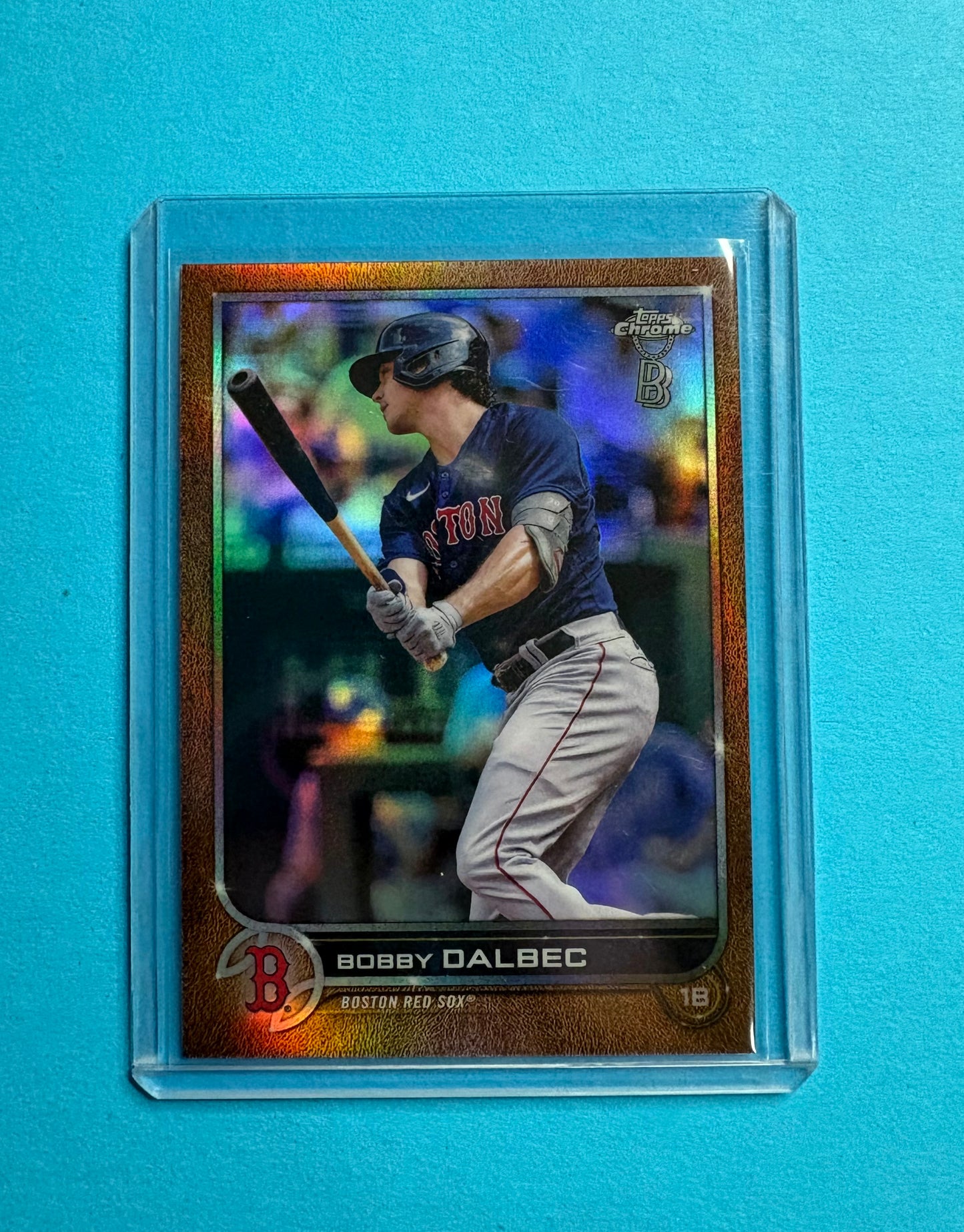 Bobby Dalbec Orange Refractor 25/25