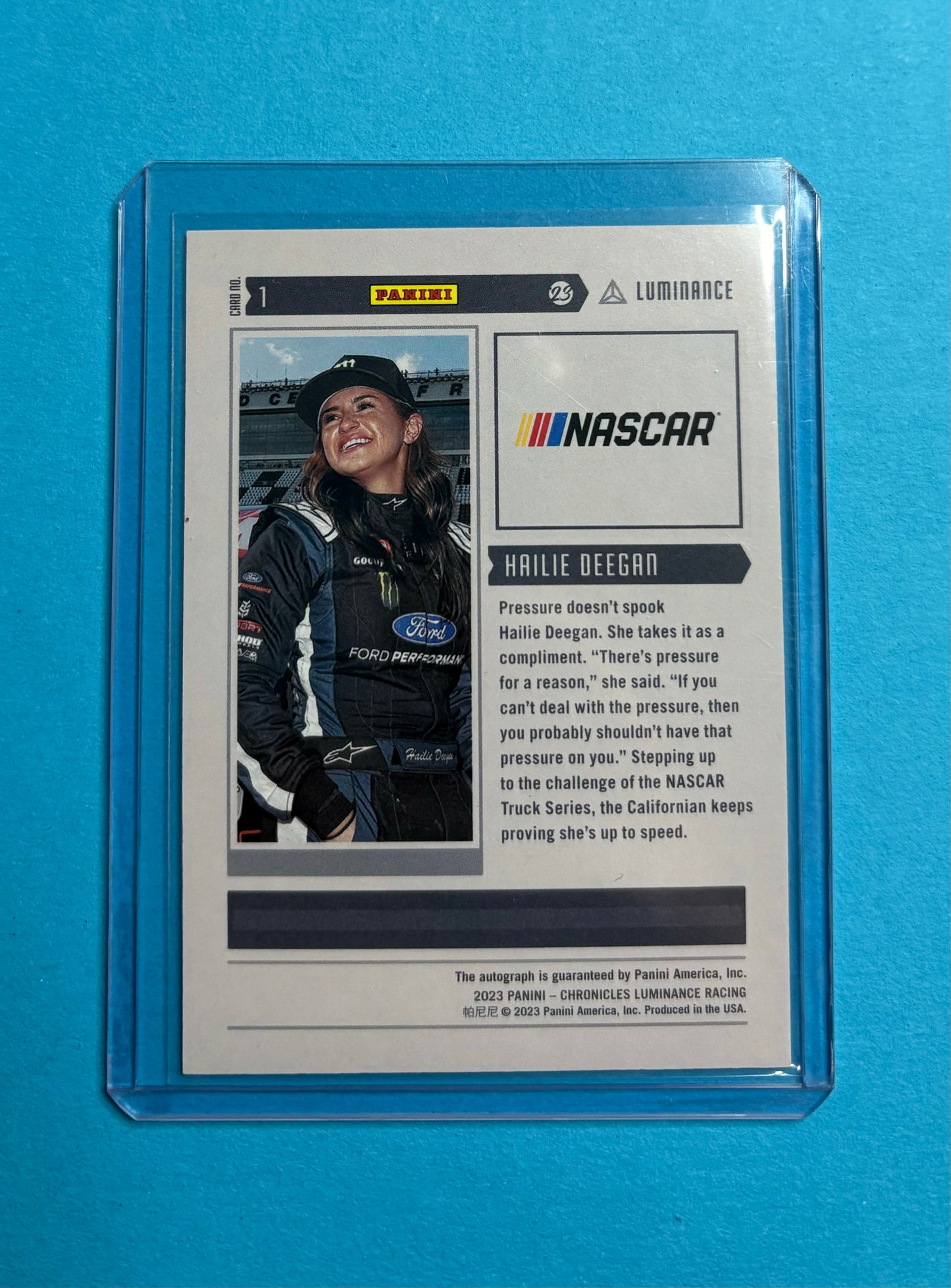 Hailie Deegan Auto