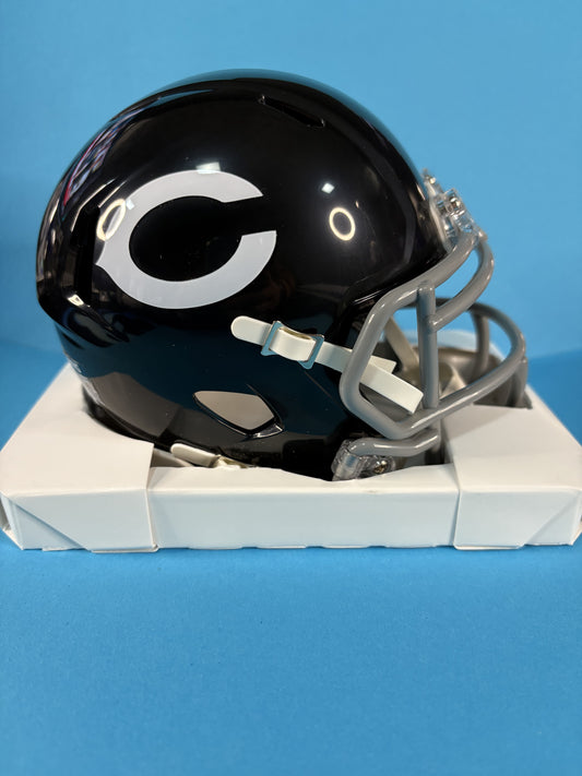 Unsigned- Chicago Bears Speed Throwback Mini Helmet